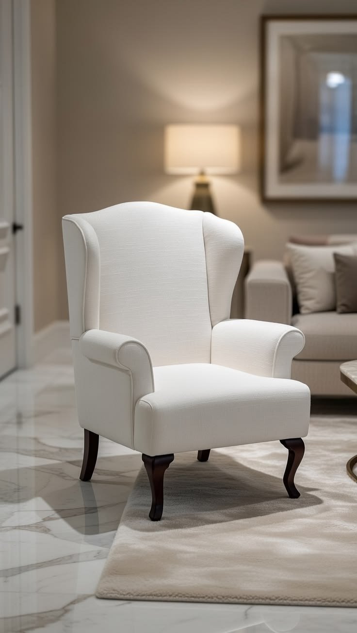 Classic wing chair